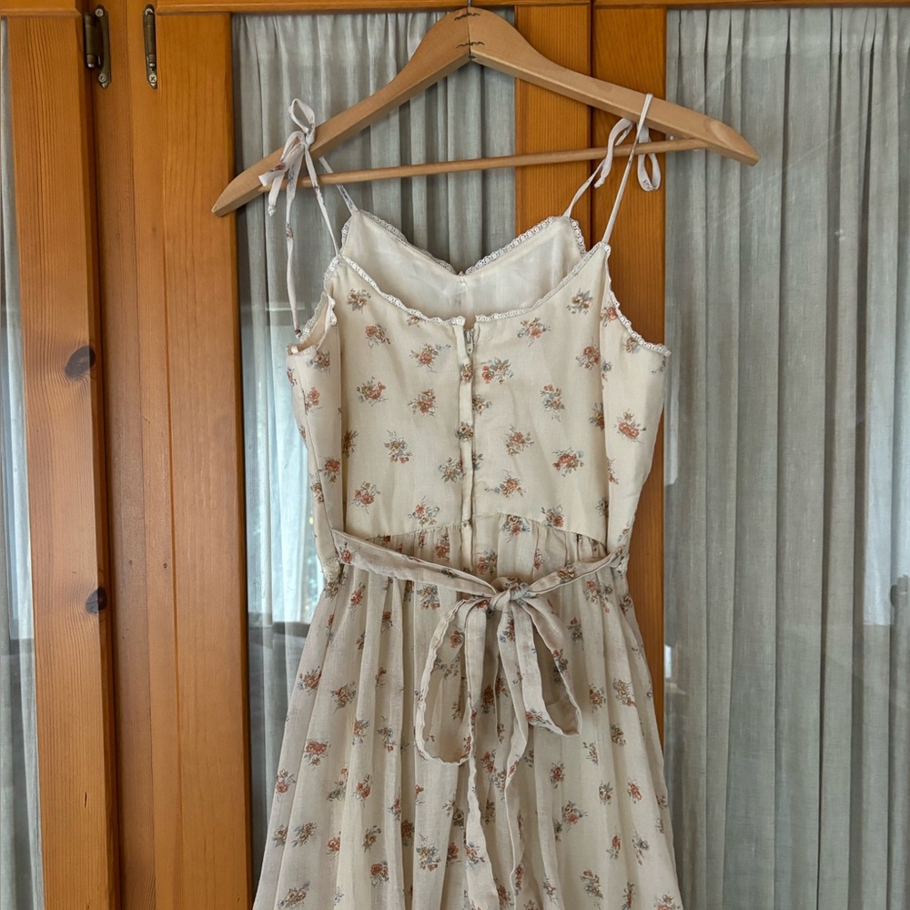 Vintage 70’s Prairie Sundress - Picture 4 of 12